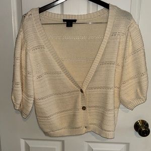 House of Harlow- short- sleeve cardigan